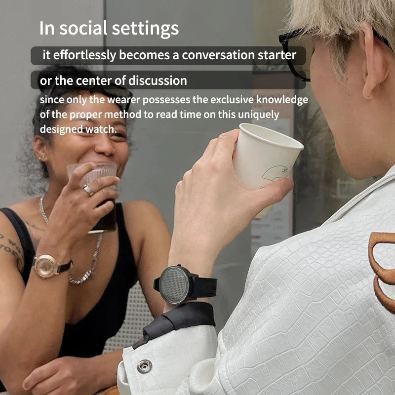 EUTOUR 2025 new magnetic fashion casual quartz watch simple men's watches silicone strap unisex watches