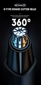 Recortadora eléctrica portátil 2 en 1 de vello de nariz y orejas 2024. Profesional, indolora y portátil.ow For Men