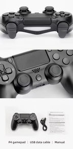 2025 New Game Controller for PS4/Slim/Pro Wireless Gamepad For PC Dual Vibration Joystick For IOS/Android