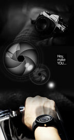 2023 men's gift Enmex creative industrial Lens and prism wristwatch coil design light sports fashion quartz watches