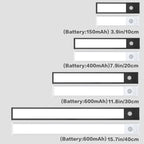 1pc LED Ultra-thin Motion Sensor Cabinet Light, Three-tone Light Counter Lighting, Magnetic USB Rechargeable Kitchen Night Light