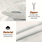 Charming Christmas Reindeer 18x18 Inch Throw Pillow Cover - Soft Short Plush with Zipper Closure for Bedroom & Living Room Decor