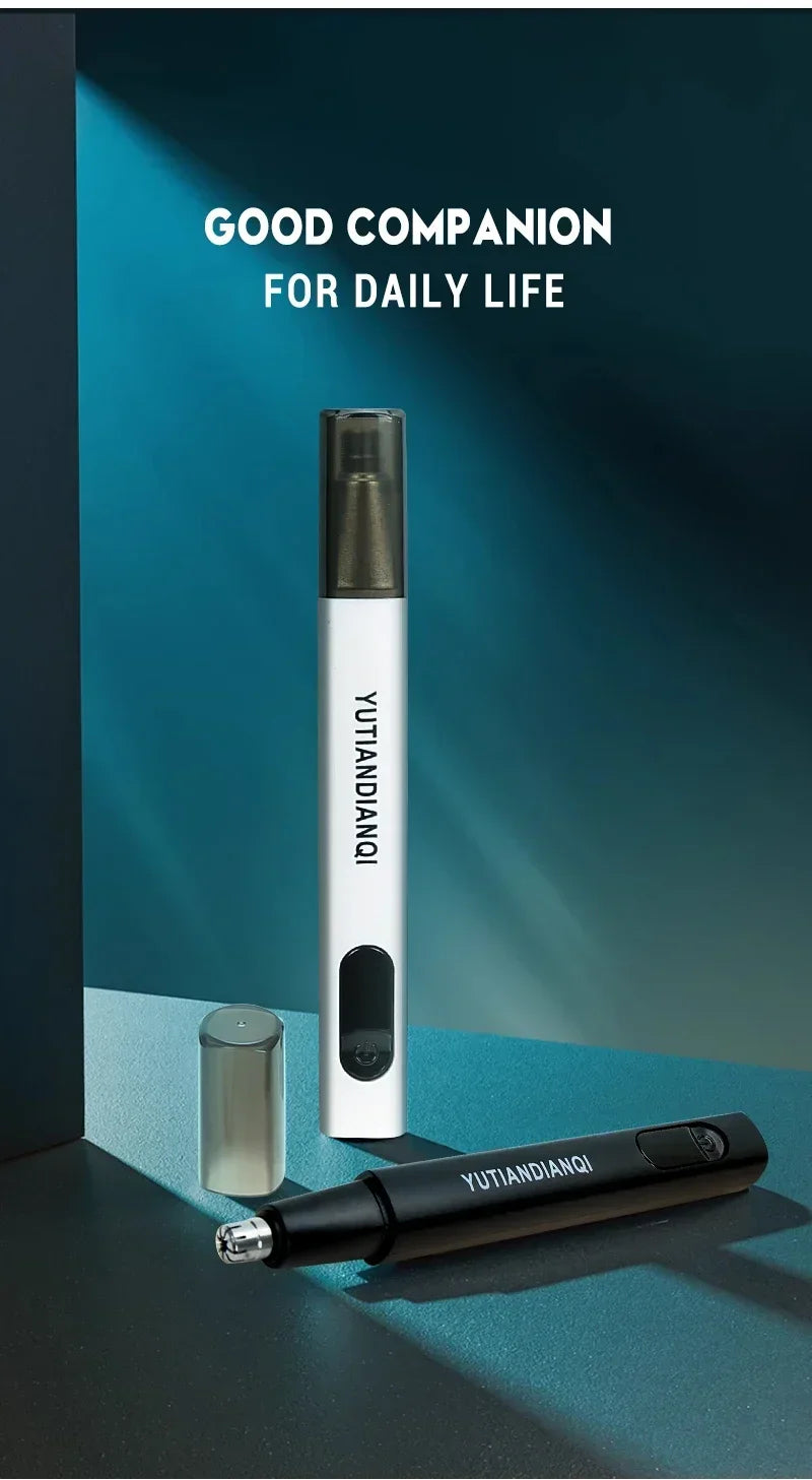 Recortadora eléctrica portátil 2 en 1 de vello de nariz y orejas 2024. Profesional, indolora y portátil.ow For Men