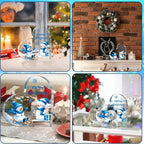 Classic Style Merry Christmas Snowman Acrylic Ornament - Heart-Shaped Festive Decoration, Power-Free Home & Office Decor, Ideal