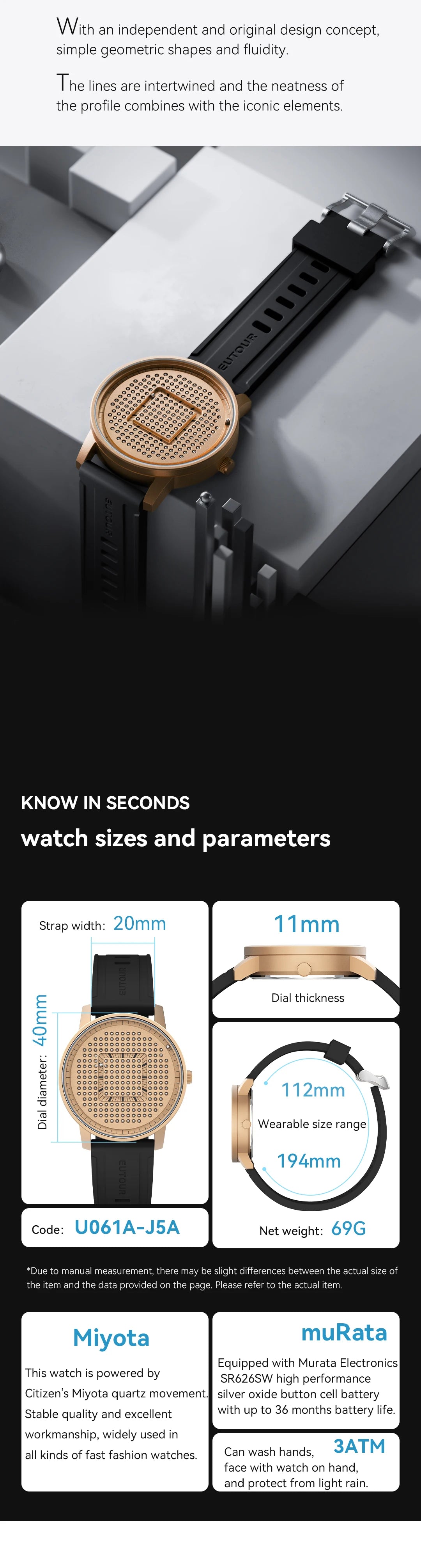 EUTOUR 2025 new magnetic fashion casual quartz watch simple men's watches silicone strap unisex watches