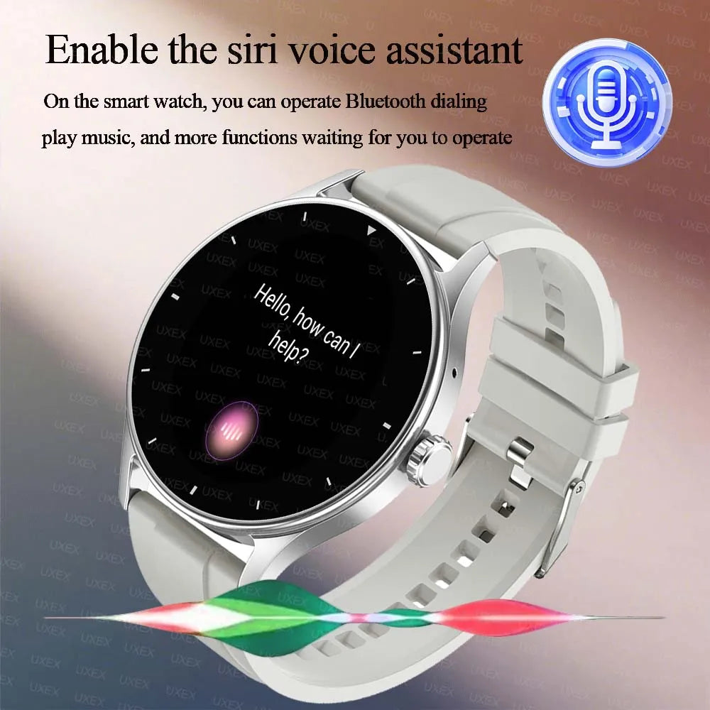 Fashion Smart Watch Plus 1.55 HD For Men And Women App Control BT Call Health Tracker Custom Photo Surprise Gift Business Watchs