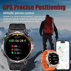 2025 New T-Rex 3 Ultra Original Military-Grade GPS Smart Watches Men Sport Tactics Compass BT Call Waterproof Swim Smart Bracelet