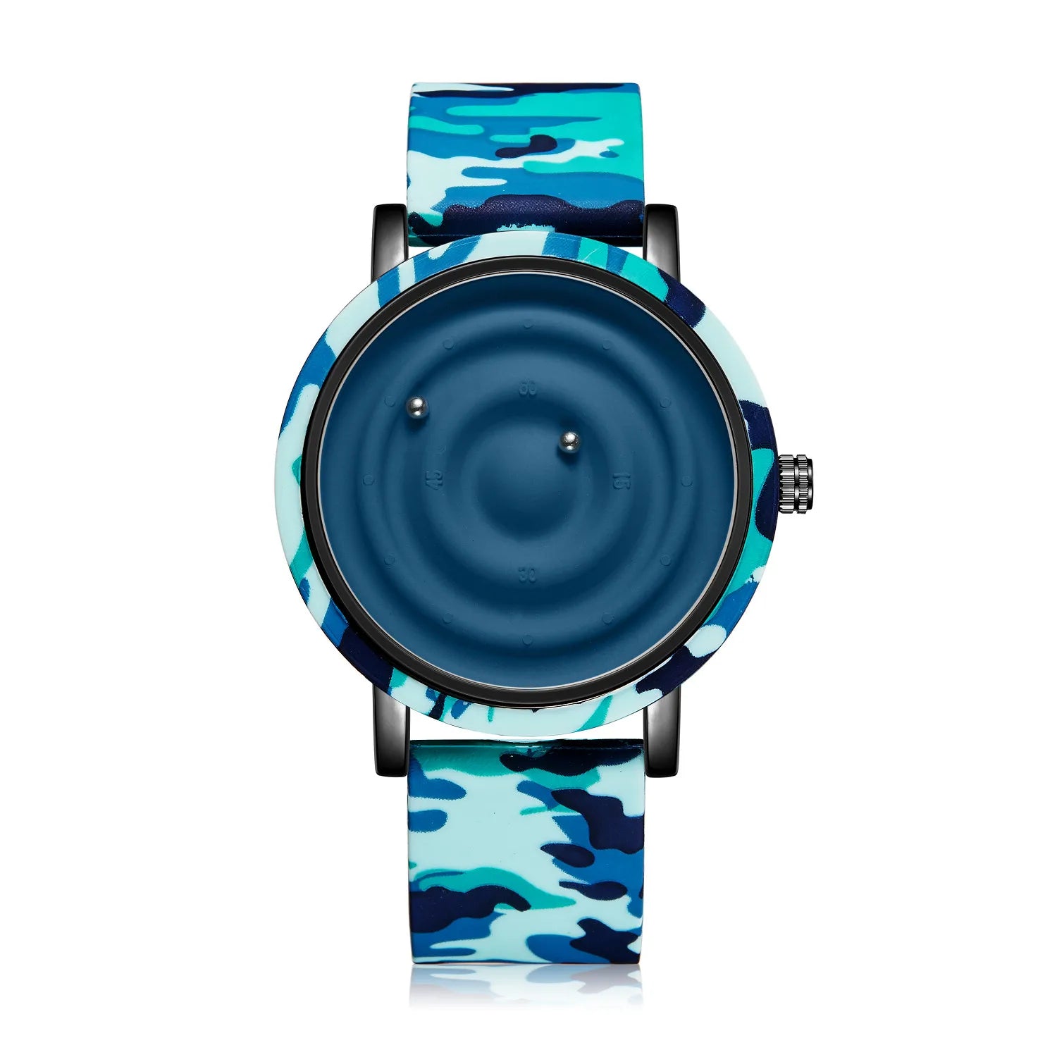 Personalized fashionable floating magnetic pointer free ball bearing creative simple waterproof quartz watch student women men