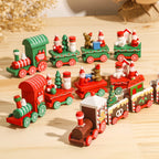 Christmas Train Merry Christmas Decorations For Home 2025 Cristmas Ornament Xmas Navidad Noel Gifts Happy New Year 2026 Gifts