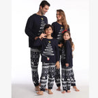 2025 New Family Christmas Pajamas Mom Dad Kids Matching Clothing Set Baby Romper Pjs Soft Loose 2 Pieces Suit Homewear Xmas Look
