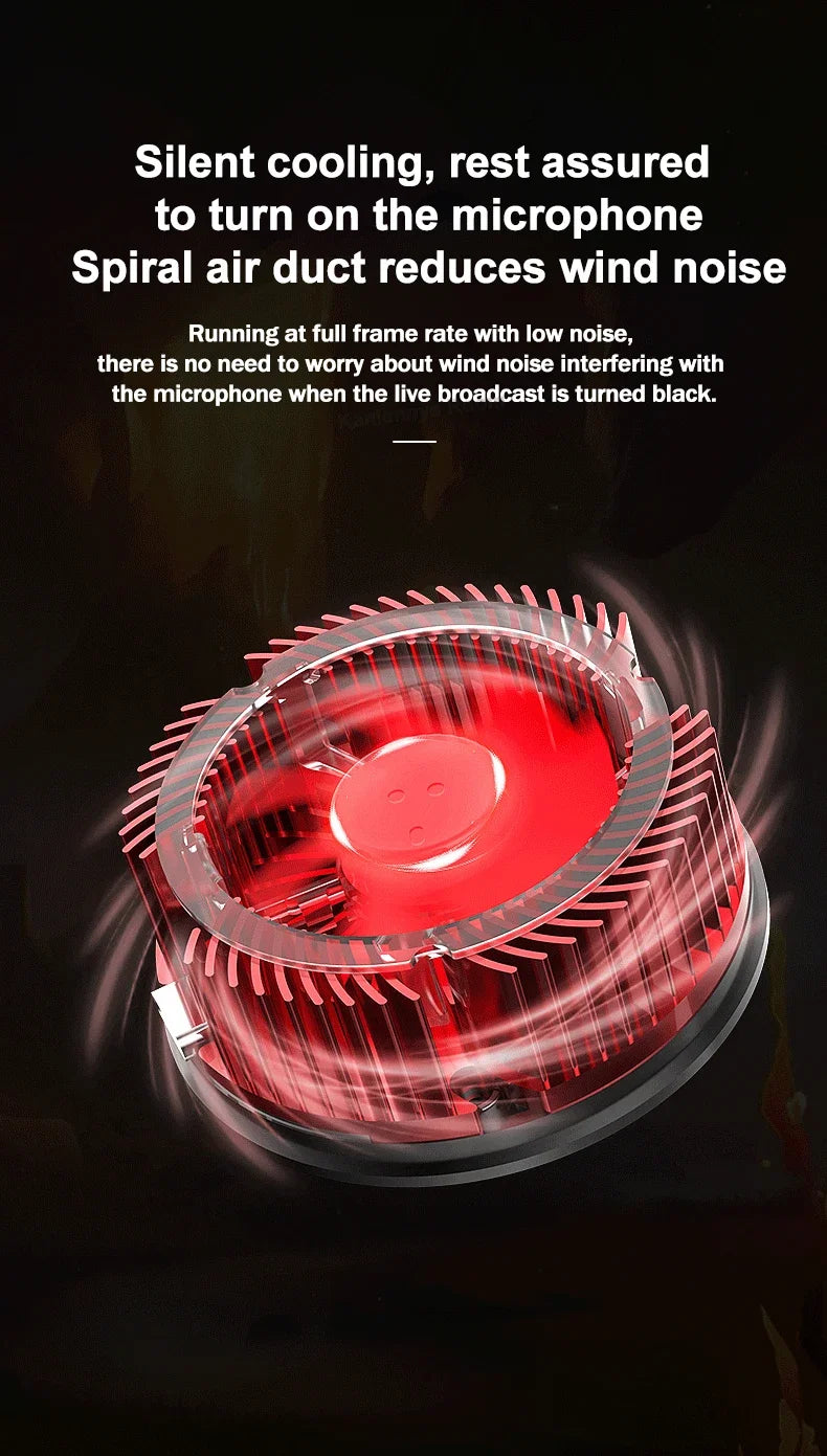 MEMO CX08 Pro Mobile Phone Semiconductor Magnetic/ Back-clip Frozen PUBG Game Cooler for IOS Android Universal Cooling Radiator