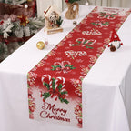Christmas Gnome Table Runner Merry Christmas Decorations for Home 2025 Xmas Party Decor Navidad Natal Noel Gifts New Year 2026