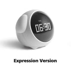 Xiaomi Cute Expression Alarm Clock Snooze Child Kids Digital Alarm Clocks Voice Control Intelligence LED Night Light Alarm Clock
