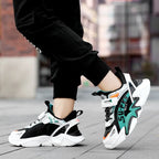 Sport Kids Leather Sneakers Four Season Boys Casual Shoes Non Slip Children Fashion School Walking Running Shoes Size 28-39