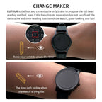 EUTOUR 2025 new magnetic fashion casual quartz watch simple men's watches silicone strap unisex watches