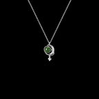 KOFSAC Jade Planet Necklace For Women 2023 New Luxury High Grade Zircon Moon Star Collar Necklaces 925 Sterling Silver Jewelry