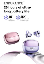 Lenovo LE302 Wireless Bluetooth 6.0 Headset Long Battery Life Sports Ear Clip Earphones HIFI Stereo Noise Cancelling Headphones