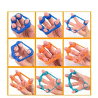 Silicone Five-Finger Training Hand Expanders Exerciser Wrist Stretcher Finger Gripper Expander Strength Rehabilitation Tensioner