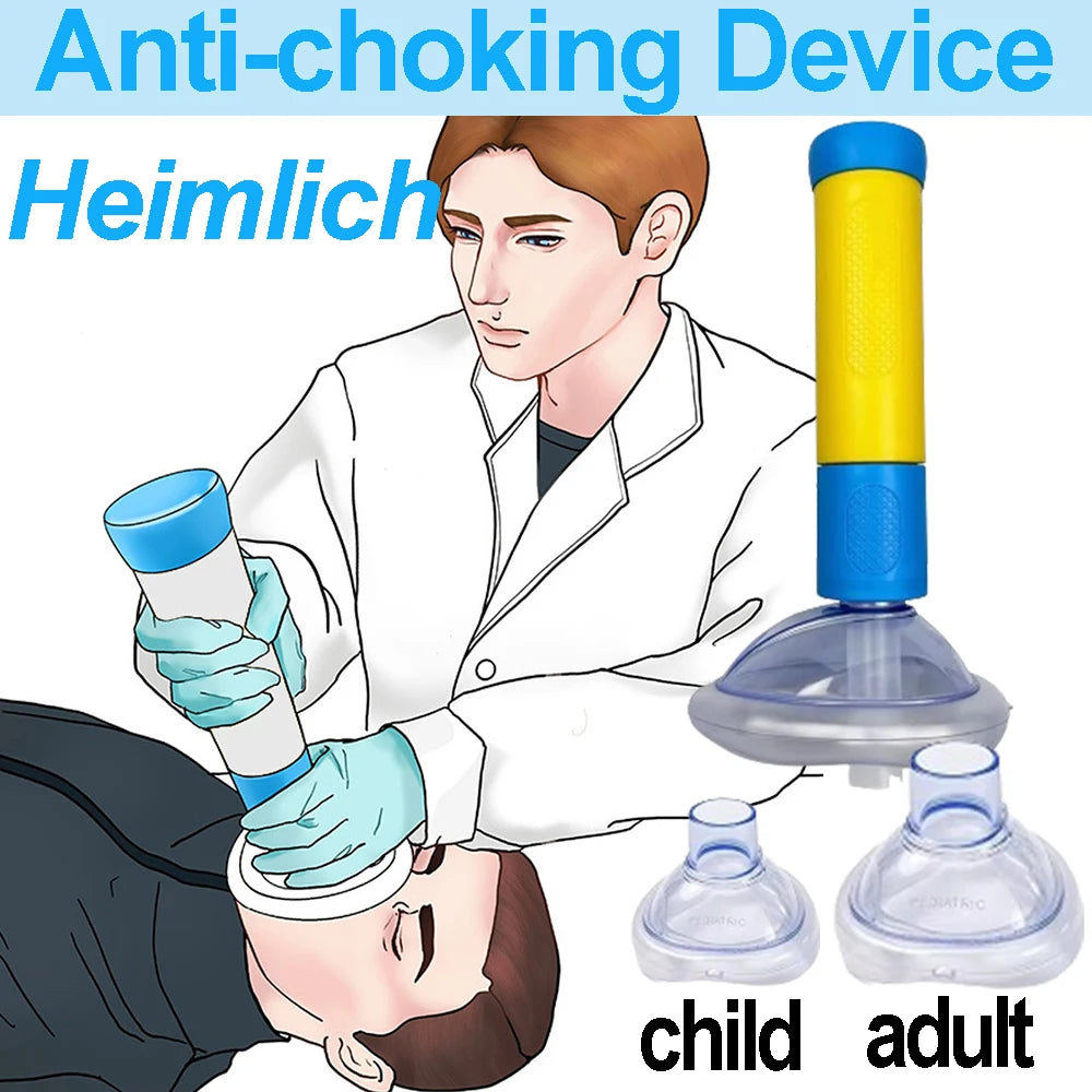 Heimlich Maneuver Anti Choking Rescue Device Artificial Emergency Home Rescue First Aid Kit Adults & Children