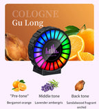 Automotive Atmosphere Light Air Outlet Rhythm Light Aromatherapy Pickup Light Automotive Air Outlet Decorative Light Colorful