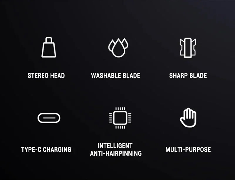 Recortadora eléctrica portátil 2 en 1 de vello de nariz y orejas 2024. Profesional, indolora y portátil.ow For Men