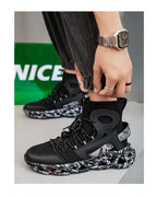 Street Red High Top Sneakers Man Fashion Platform Designer Running Shoes For Men Original Breathable Casual Men's Sports Shoes