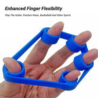 Silicone Five-Finger Training Hand Expanders Exerciser Wrist Stretcher Finger Gripper Expander Strength Rehabilitation Tensioner