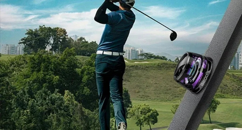 XIKCU Portable Mini Travel Stereo Outdoor Magnetic Bluetooth Speaker Wireless with RGB Color Light and Phone Holder for ios