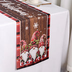 Christmas Gnome Table Runner Merry Christmas Decorations for Home 2025 Xmas Party Decor Navidad Natal Noel Gifts New Year 2026