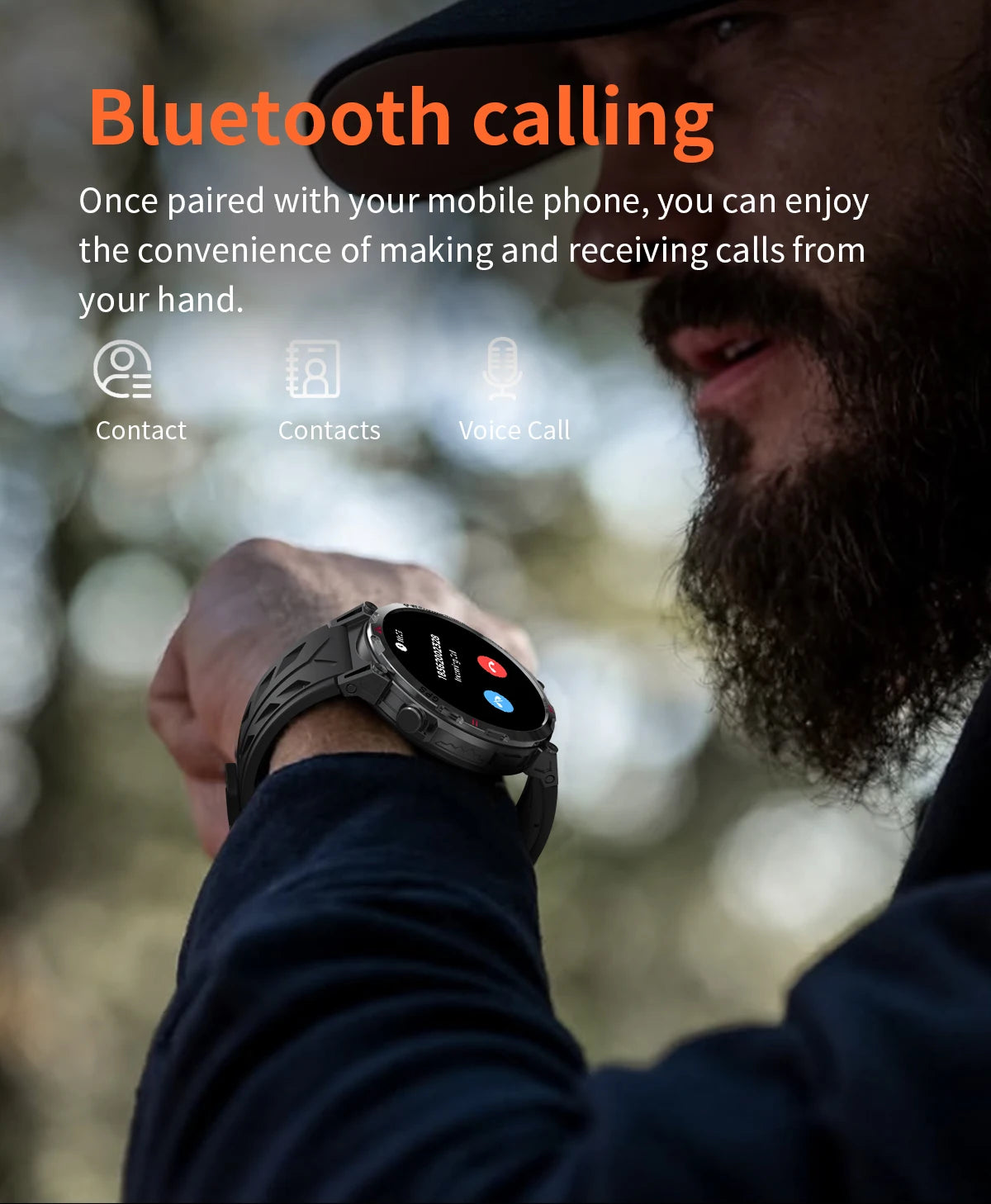 2025 New T-Rex 3 Ultra Original Military-Grade GPS Smart Watches Men Sport Tactics Compass BT Call Waterproof Swim Smart Bracelet