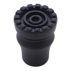 16-22mm Antiskid Walking Stick Crutch Cane Bottom Pads Cover Protector Climbing Hiking Trekking Pole Tip