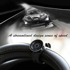 2023 men's gift Enmex creative industrial Lens and prism wristwatch coil design light sports fashion quartz watches