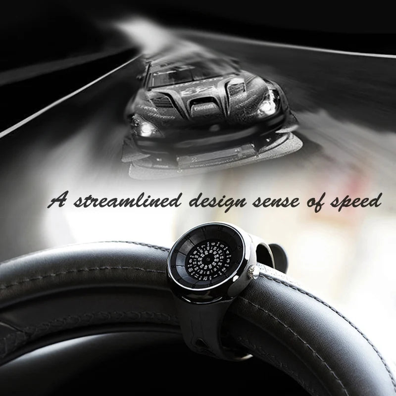 2023 men's gift Enmex creative industrial Lens and prism wristwatch coil design light sports fashion quartz watches