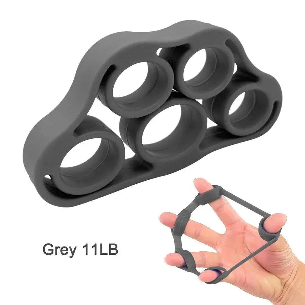 Silicone Five-Finger Training Hand Expanders Exerciser Wrist Stretcher Finger Gripper Expander Strength Rehabilitation Tensioner