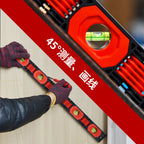 Magnetic Level Tool Foldable Level Ruler Precise Protractor Mini Spirit Leveler Angle Finder Construction Woodworking Measure