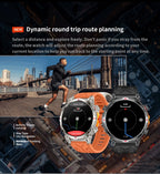 2025 New T-Rex 3 Ultra Original Military-Grade GPS Smart Watches Men Sport Tactics Compass BT Call Waterproof Swim Smart Bracelet