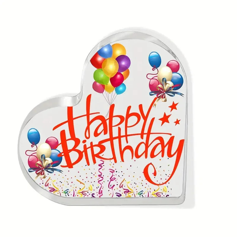 Valentine's Decorations Cute Heart Shaped Christmas Dining Table, Office, Counter, Desk, Shelf - Home Decorations Birthday Gift