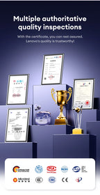 Lenovo LE302 Wireless Bluetooth 6.0 Headset Long Battery Life Sports Ear Clip Earphones HIFI Stereo Noise Cancelling Headphones