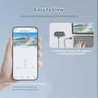 POV 4K Magnetic Body Cam Small Wireless Action Camera Magsafe Vlogging Recorder  YouTube Sports Ultra Portable Smart Pro Camera