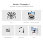 Lenovo D16 Drone 8K Aerial HD Profesional Dual-camera Helicopter Optical Flow Positioning Avoidance Bushless Motor GPS Drone UAV