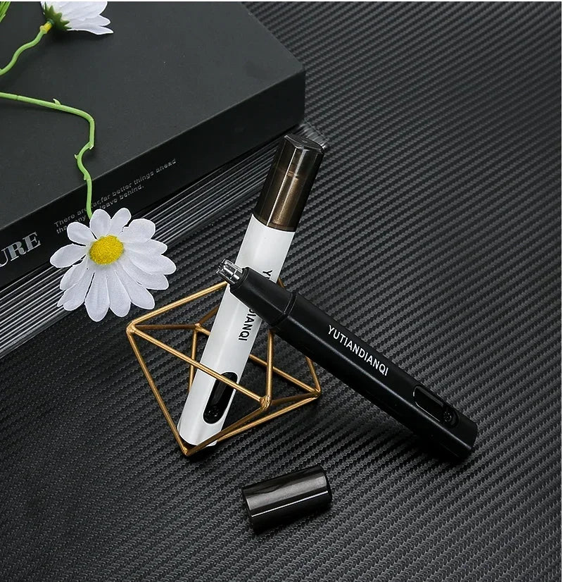 Recortadora eléctrica portátil 2 en 1 de vello de nariz y orejas 2024. Profesional, indolora y portátil.ow For Men