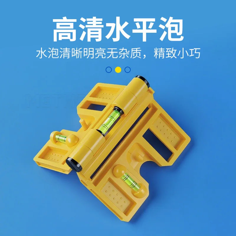 Angle Gauge Spirit Level Meter Magnetic Inclinometer 270 Degree Adjustable Pipe Level Fence Post Pipe Magnetic Adjustable Gauge