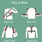 Adjustable Back Shoulder Posture Corrector Belt Clavicle Spine Support Reshape Your Body Home Office Sport Upper Back Neck Brace