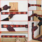 Magnetic Level Tool Foldable Level Ruler Precise Protractor Mini Spirit Leveler Angle Finder Construction Woodworking Measure
