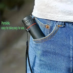 Telescopio monocular HD 2025 2000X25, compacto y portátil para viajes, senderismo, pesca, acampada, observación de estrellas, conciertos y observación de aves.