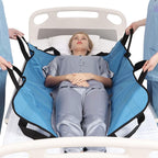 Almohadilla de Movilización para Pacientes – Diseño Ergonómico que Asiste el Giro y la Incorporación en Cama