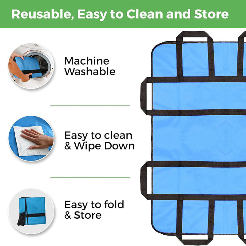 Almohadilla de Movilización para Pacientes – Diseño Ergonómico que Asiste el Giro y la Incorporación en Cama
