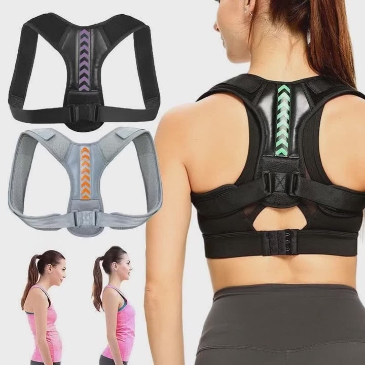 Adjustable Back Shoulder Posture Corrector Belt Clavicle Spine Support Reshape Your Body Home Office Sport Upper Back Neck Brace