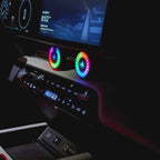 Automotive Atmosphere Light Air Outlet Rhythm Light Aromatherapy Pickup Light Automotive Air Outlet Decorative Light Colorful