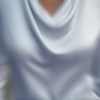 Women's Swing Collar Draped Shirts & Blouses Elegant Solid Satin Office Ladies Top Pullover Spring Long Sleeve Casual Tops